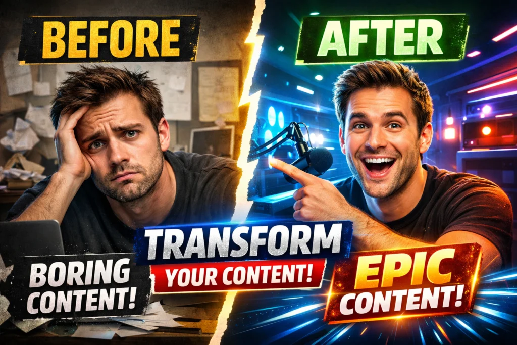 How to Make the Perfect YouTube Thumbnail in 2026 | Example of a high CTR YouTube thumbnail design with bold text and emotional expression