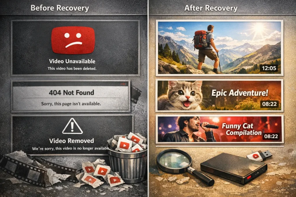 How to watch deleted YouTube videos using archived thumbnails and recovery methods