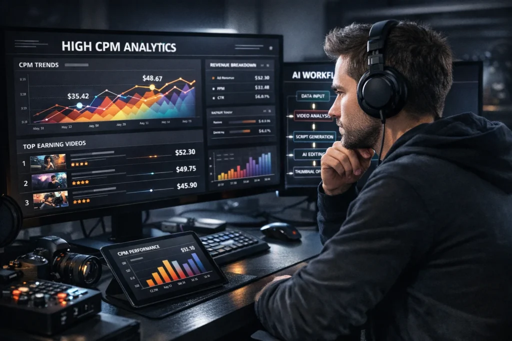 How to choose a profitable YouTube niche in 2026 using AI-driven micro-niche framework.